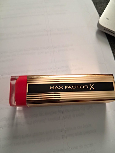 Max factor lipstick - x,
